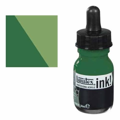 Material Bellas Artes - Pintura - Tinta Acrilica Liquitex Verde Vejiga Permanente, 30 ml. | totenart.com