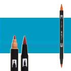 Material Bellas Artes-Dibujo-Rotulador Tombow Turquoise doble punta pincel 