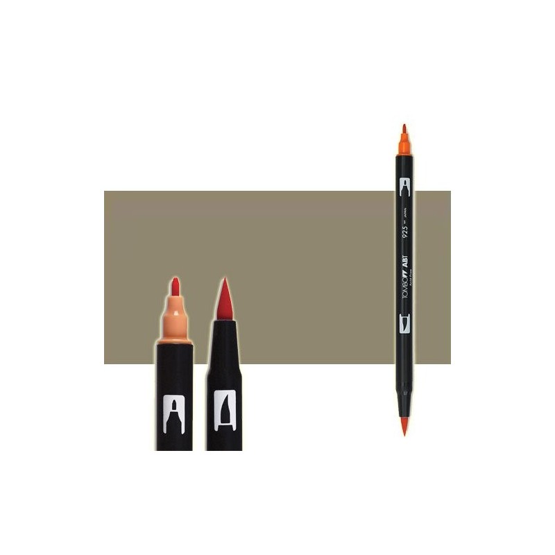 Material Bellas Artes-Dibujo-Rotulador Tombow Warm Gray 5 doble punta pincel 