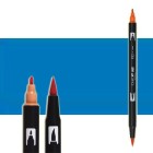Material Bellas Artes-Dibujo-Rotulador Tombow Cobalt Blue doble punta pincel 