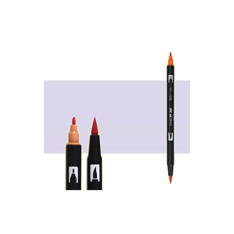 Material Bellas Artes-Dibujo-Rotulador Tombow Lilac doble punta pincel 