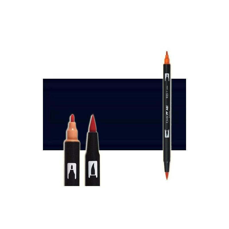 Material Bellas Artes-Dibujo-Rotulador Tombow Black doble punta pincel 