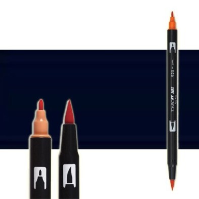 Material Bellas Artes-Dibujo-Rotulador Tombow Black doble punta pincel 