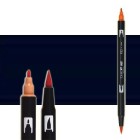 Material Bellas Artes-Dibujo-Rotulador Tombow Black doble punta pincel 