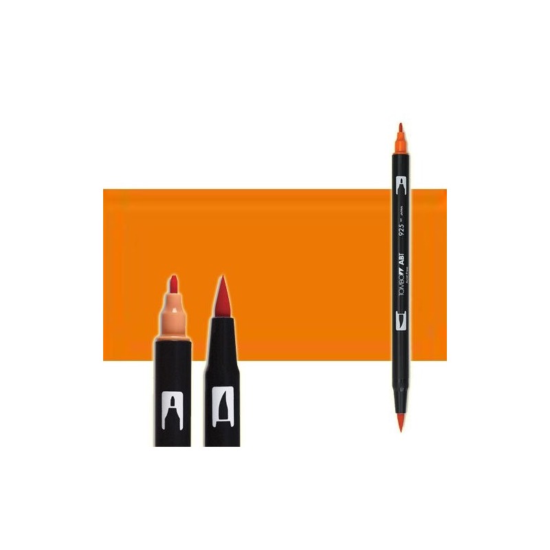 Material Bellas Artes-Dibujo-Rotulador Tombow Scarlet doble punta pincel 