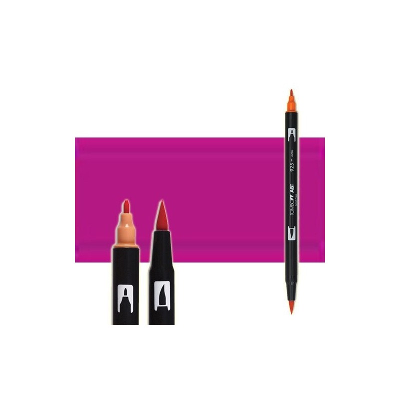 Material Bellas Artes-Dibujo-Rotulador Tombow Purple Sage doble punta pincel 