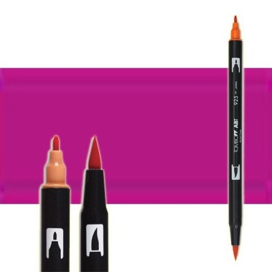 Material Bellas Artes-Dibujo-Rotulador Tombow Purple Sage doble punta pincel 