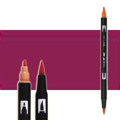 Material Bellas Artes-Dibujo-Rotulador Tombow Port Red doble punta pincel 