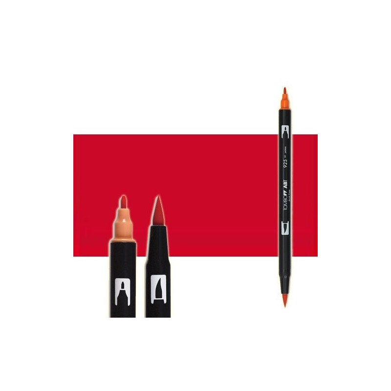 Material Bellas Artes-Dibujo-Rotulador Tombow Persimmon doble punta pincel 