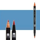 Material Bellas Artes-Dibujo-Rotulador Tombow True Blue doble punta pincel 