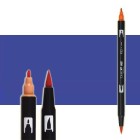 Material Bellas Artes-Dibujo-Rotulador Tombow Deep Blue doble punta pincel 