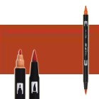 Material Bellas Artes-Dibujo-Rotulador Tombow Burnt Sienna doble punta pincel 