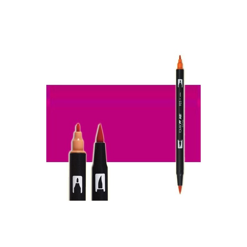 Material Bellas Artes-Dibujo-Rotulador Tombow Deep Magenta doble punta pincel 