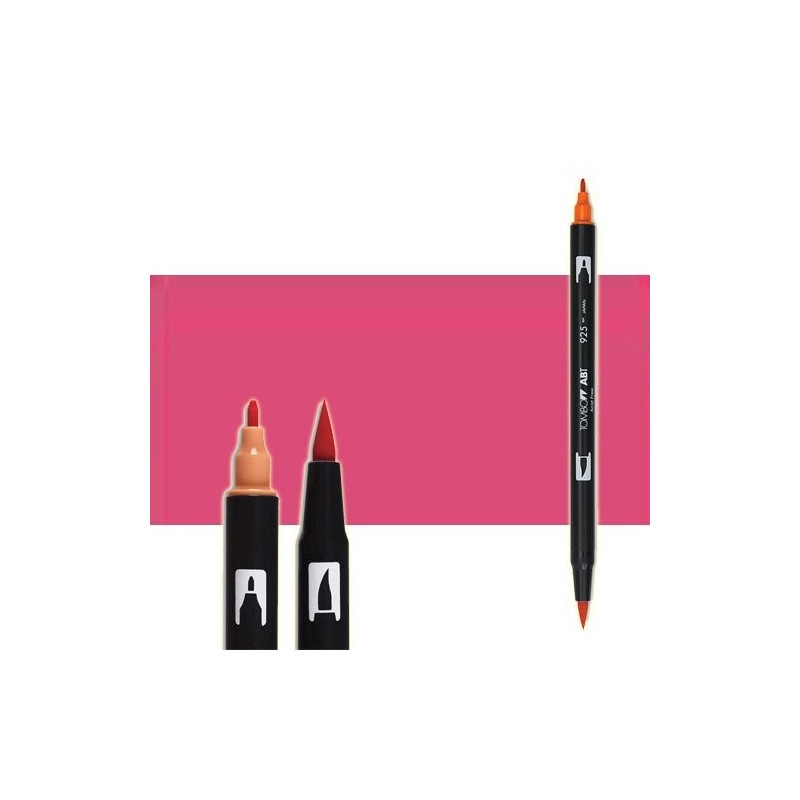 Material Bellas Artes-Dibujo-Rotulador Tombow Hot Pink doble punta pincel 