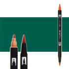 Material Bellas Artes-Dibujo-Rotulador Tombow Sea Green doble punta pincel 
