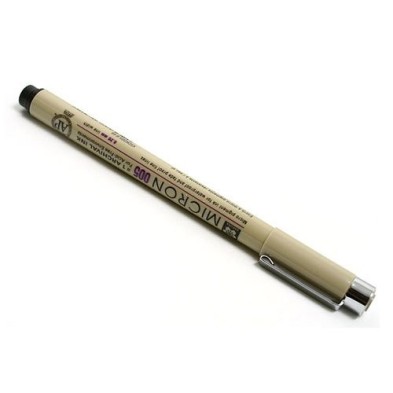 Rotulador negro Pigma Micron Sakura 0.05, 0.20 mm. - totenart.com