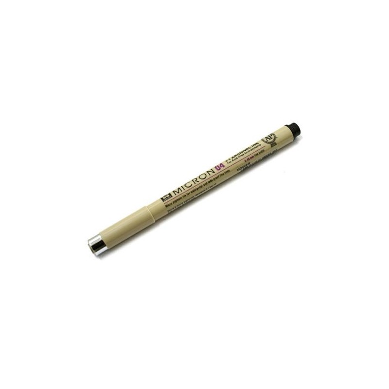 Rotulador negro Pigma Micron Sakura 04, 0.40 mm. - totenart.com
