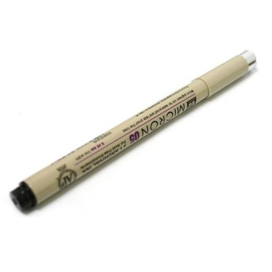 \nMaterial Bellas Artes - Pintura - Rotulador negro Pigma Micron Sakura 05, 0.45 mm. | totenart.com