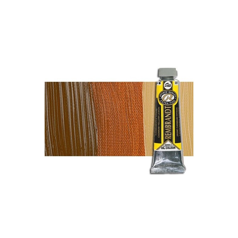 Material Bellas Artes - Pintura - Óleo Rembrandt color Amarillo Oxido Transparente (40 ml.) | totenart.com