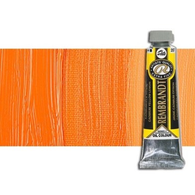 Material Bellas Artes - Pintura - Óleo Rembrandt color Anaranjado Permanente (40 ml.) | totenart.com