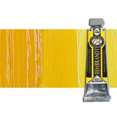 Material Bellas Artes - Pintura - Óleo Rembrandt color Amarillo Transparente Medio (40 ml.) | totenart.com