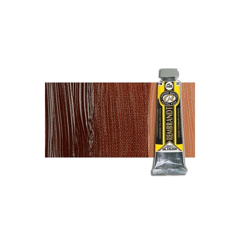 Material Bellas Artes - Pintura - Óleo Rembrandt color Anaranjado Oxido Transparente (40 ml.) | totenart.com