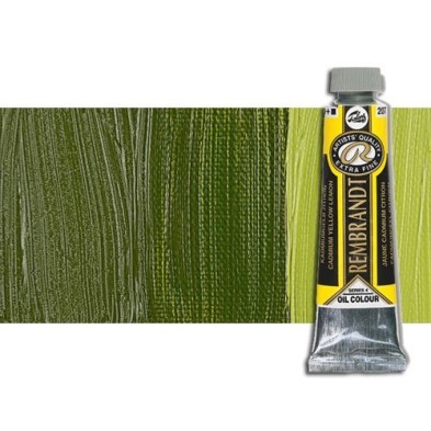 Material Bellas Artes - Pintura - Óleo Rembrandt color Amarillo Transparente Verde (40 ml.) | totenart.com