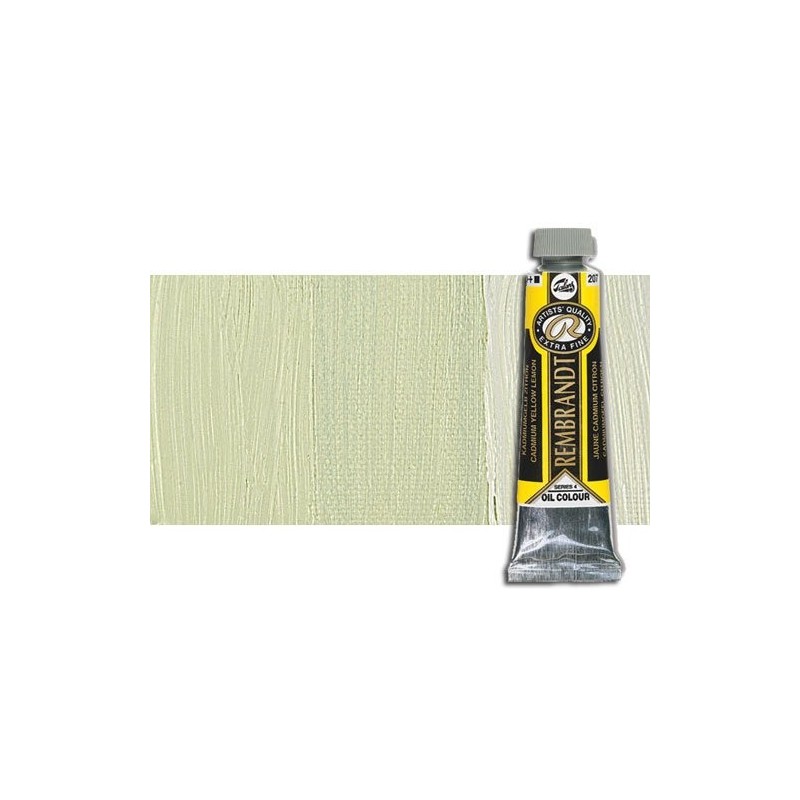 Material Bellas Artes - Pintura - Óleo Rembrandt color Amarillo Napoles Verde (40 ml.) | totenart.com