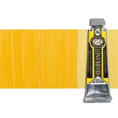 Material Bellas Artes - Pintura - Óleo Rembrandt color Amarillo Permanente Medio (40 ml.) | totenart.com