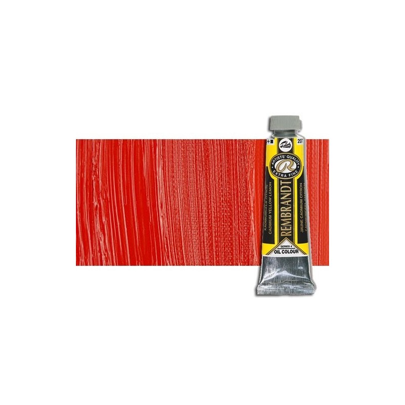 Material Bellas Artes - Pintura - Óleo Rembrandt color Rojo Cadmio Medio (40 ml.) | totenart.com