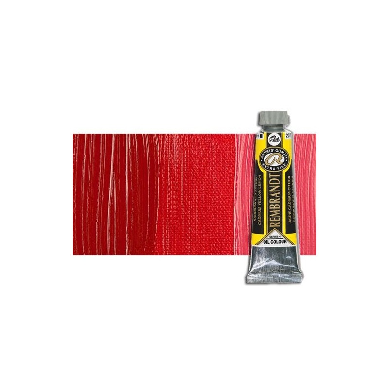 Material Bellas Artes - Pintura - Óleo Rembrandt color Rojo Transparente Medio (40 ml.) | totenart.com