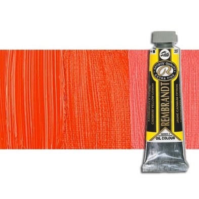 Material Bellas Artes - Pintura - Óleo Rembrandt color Rojo Permanente Claro (40 ml.) | totenart.com