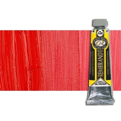 Material Bellas Artes - Pintura - Óleo Rembrandt color Rojo Permanente Oscuro (40 ml.) | totenart.com