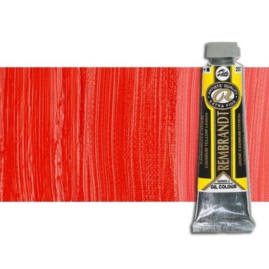 Material Bellas Artes - Pintura - Óleo Rembrandt color Rojo Permanente Medio (40 ml.) | totenart.com