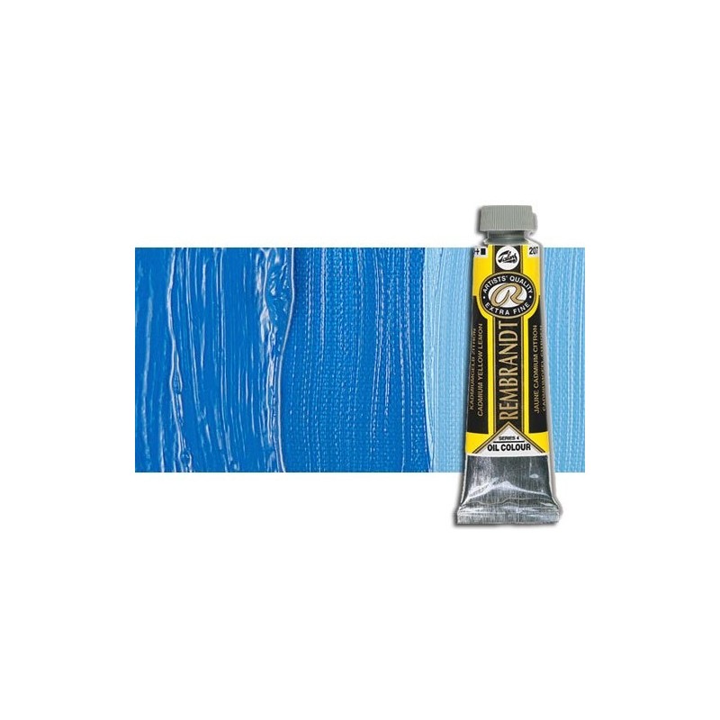 Material Bellas Artes - Pintura - Óleo Rembrandt color Azul Ceruleo (40 ml.) | totenart.com