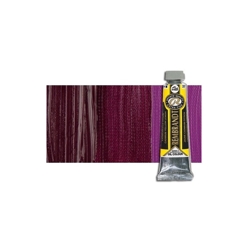 Material Bellas Artes - Pintura - Óleo Rembrandt color Violeta Permanente Medio (40 ml.) | totenart.com