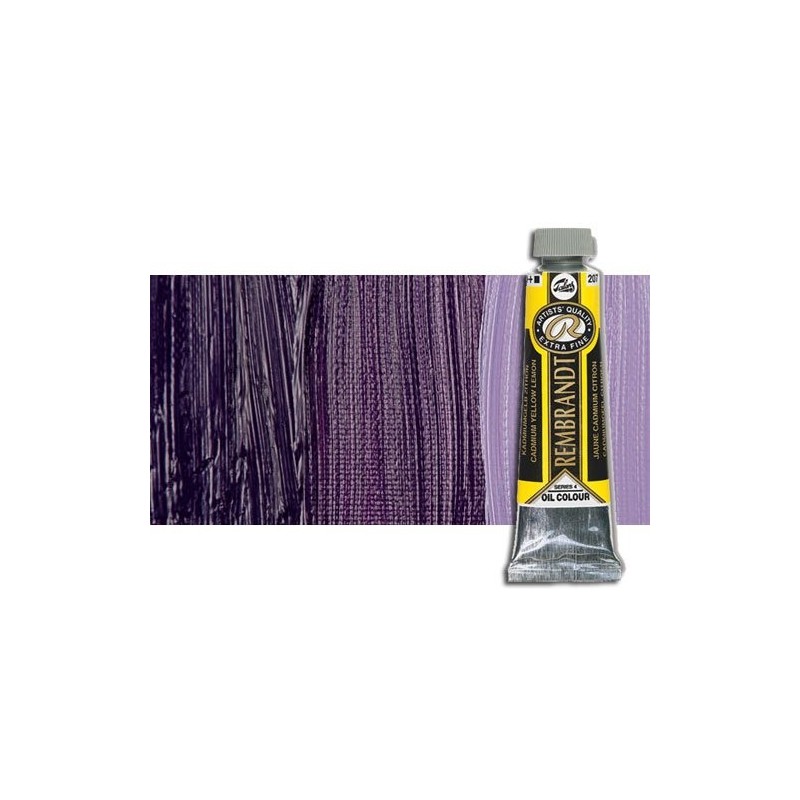 Material Bellas Artes - Pintura - Óleo Rembrandt color Violeta Azul Permanente (40 ml.) | totenart.com