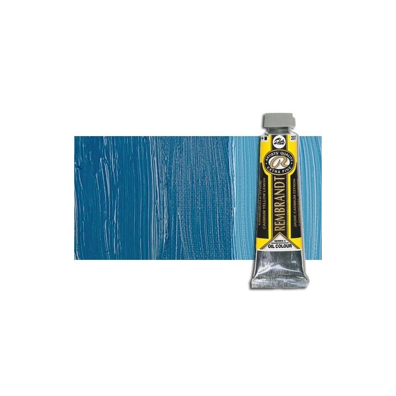 Material Bellas Artes - Pintura - Óleo Rembrandt color Azul Turquesa Cobalto (40 ml.) | totenart.com