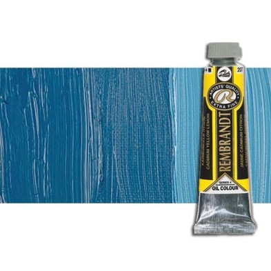 Material Bellas Artes - Pintura - Óleo Rembrandt color Azul Turquesa Cobalto (40 ml.) | totenart.com