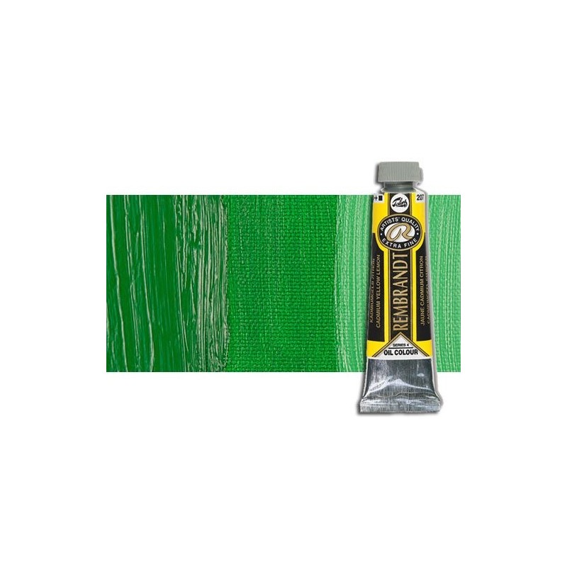 Material Bellas Artes - Pintura - Óleo Rembrandt color Verde Permanente Medio (40 ml.) | totenart.com