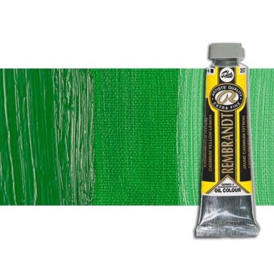 Material Bellas Artes - Pintura - Óleo Rembrandt color Verde Permanente Medio (40 ml.) | totenart.com