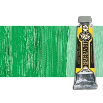 Material Bellas Artes - Pintura - Óleo Rembrandt color Verde Esmeralda (40 ml.) | totenart.com