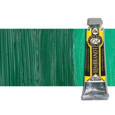 Material Bellas Artes - Pintura - Óleo Rembrandt color Verde Permanente Oscuro (40 ml.) | totenart.com