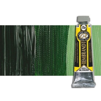 Material Bellas Artes - Pintura - Óleo Rembrandt color Verde Vejiga (40 ml.) | totenart.com