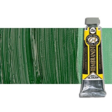 Material Bellas Artes - Pintura - Óleo Rembrandt color Verde Cinabrio Oscuro (40 ml.) | totenart.com