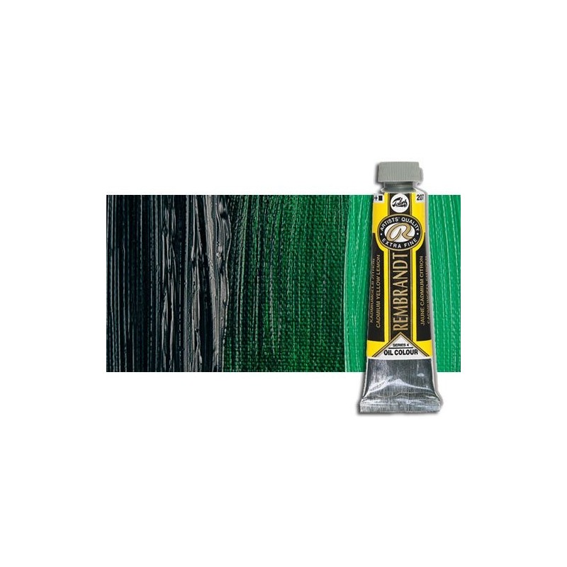 Material Bellas Artes - Pintura - Óleo Rembrandt color Verde Ftalo Amarillo (40 ml.) | totenart.com