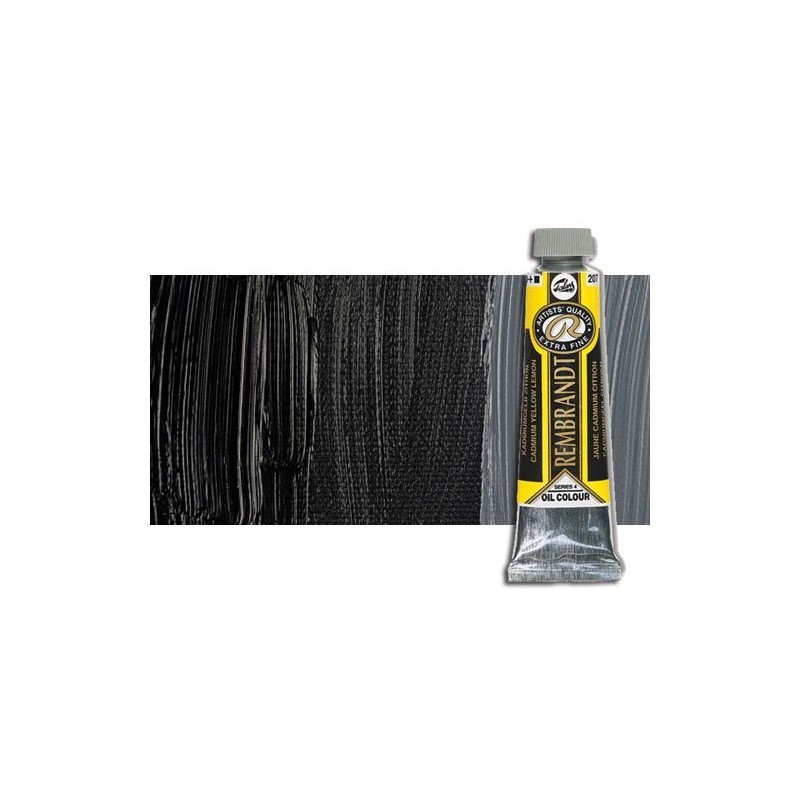 Material Bellas Artes - Pintura - Óleo Rembrandt color Negro Marfil (40 ml.) | totenart.com