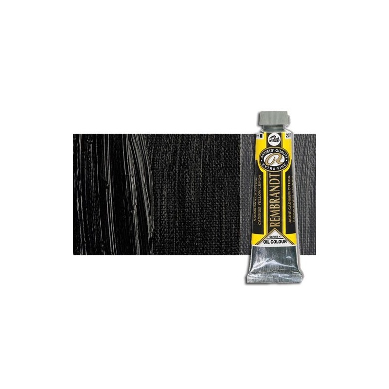 Material Bellas Artes - Pintura - Óleo Rembrandt color Negro Bujia (40 ml.) | totenart.com