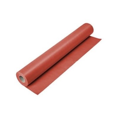 Papel Rollo Kraft Verjurado Rojo, 1x5 mts.