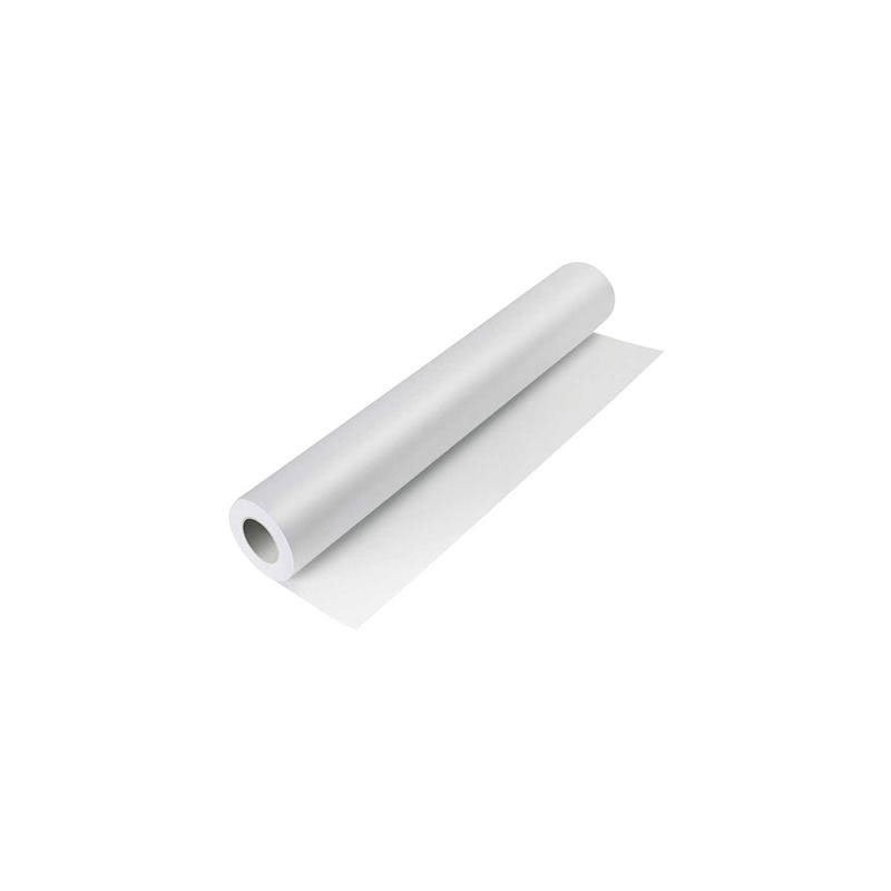 Papel Rollo Kraft Verjurado Blanco, 1x5 mts.